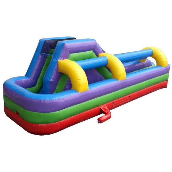 Rainbow Water Slide and Slip n Slide Combo