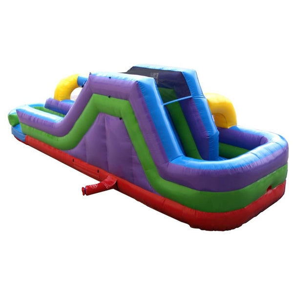 Rainbow Water Slide and Slip n Slide Combo