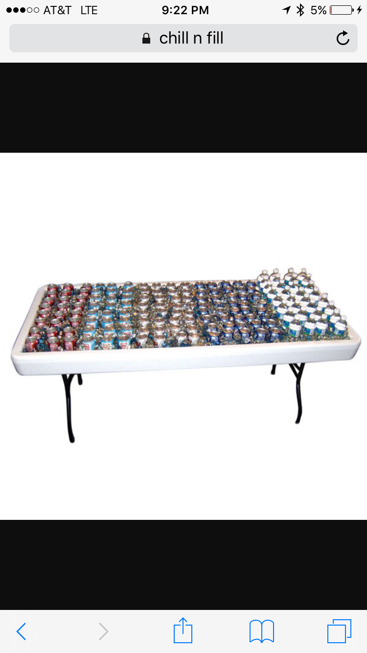 Fill N Chill Tables | Hopper's Houses